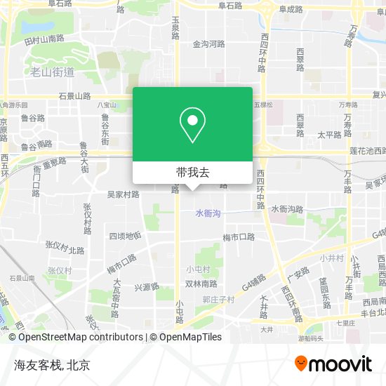 海友客栈地图