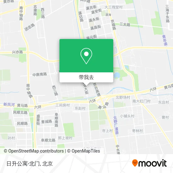 日升公寓-北门地图