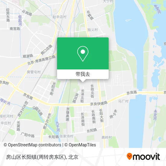 房山区长阳镇(周转房东区)地图