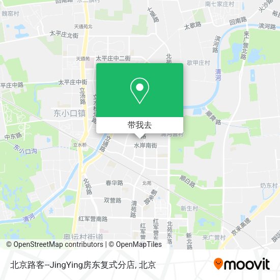 北京路客--JingYing房东复式分店地图