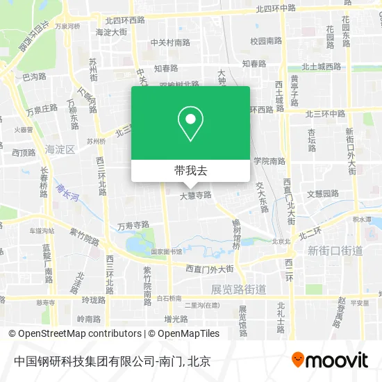 中国钢研科技集团有限公司-南门地图