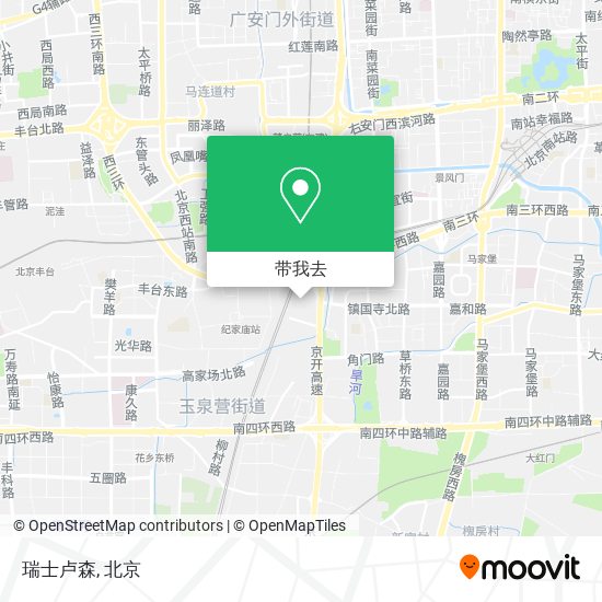 瑞士卢森地图