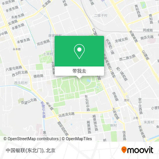 中国银联(东北门)地图