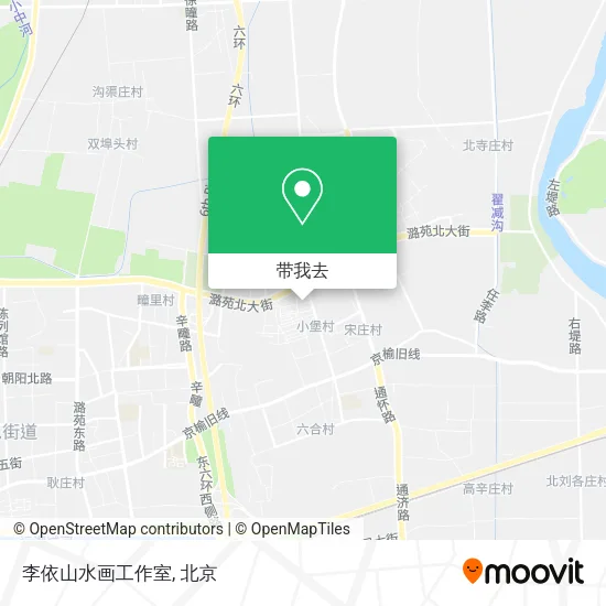 李依山水画工作室地图