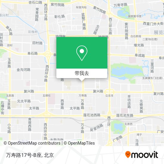 万寿路17号-B座地图