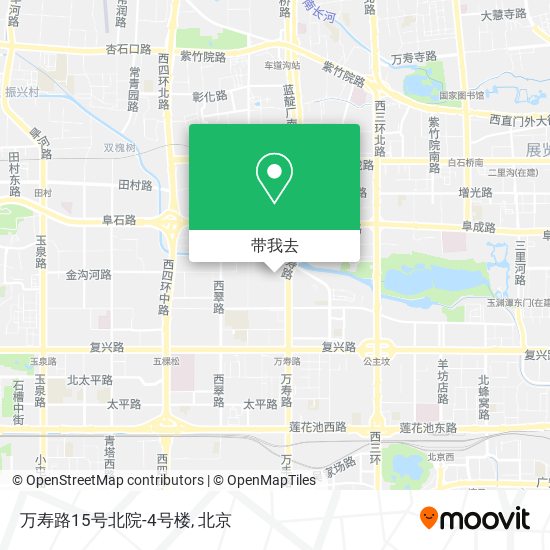 万寿路15号北院-4号楼地图