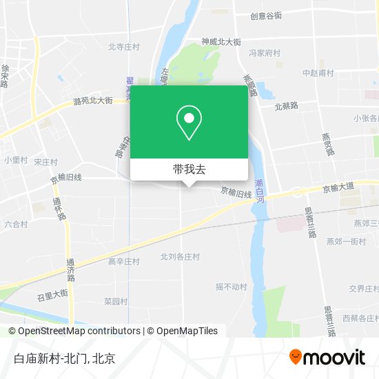 白庙新村-北门地图