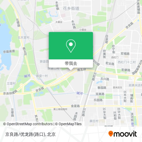 京良路/优龙路(路口)地图