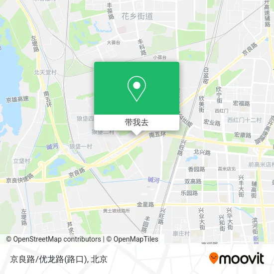 京良路/优龙路(路口)地图