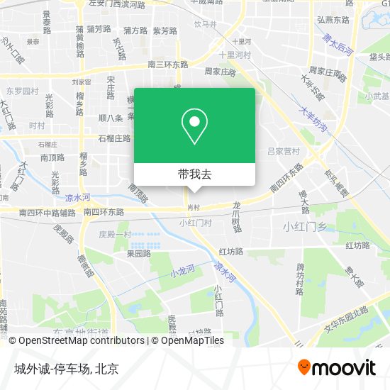 城外诚-停车场地图