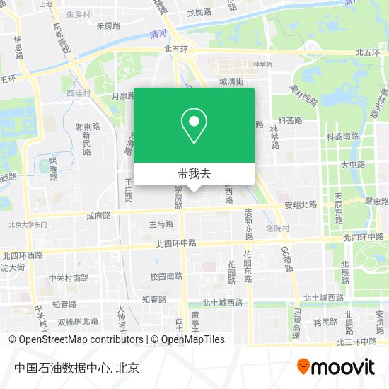 中国石油数据中心地图