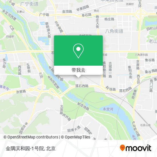 金隅滨和园-1号院地图