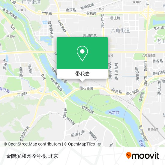 金隅滨和园-9号楼地图