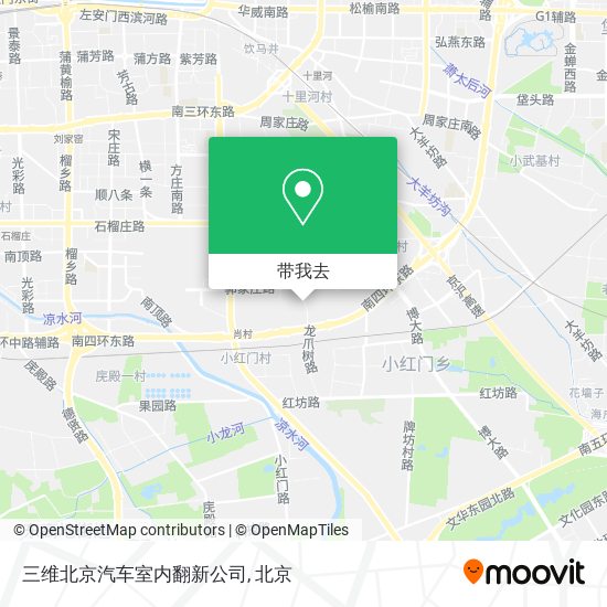 三维北京汽车室内翻新公司地图