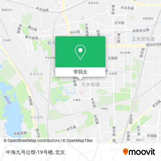 中海九号公馆-19号楼地图