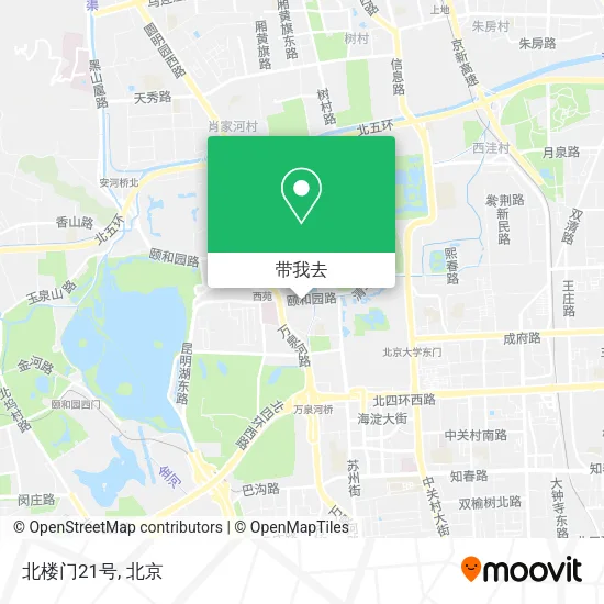 北楼门21号地图