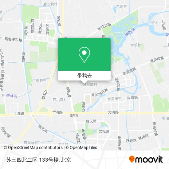 苏三四北二区-133号楼地图