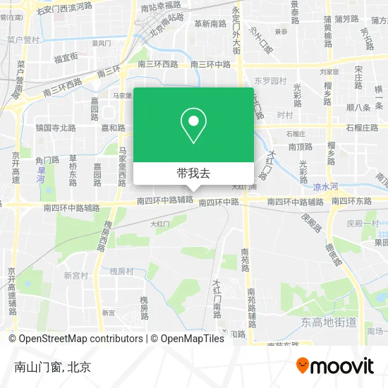 南山门窗地图