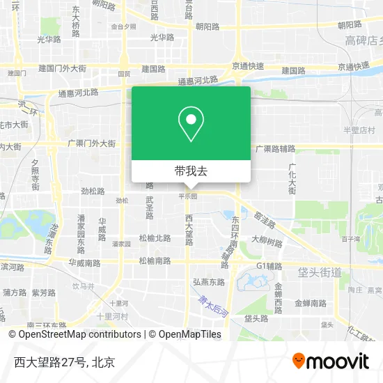 西大望路27号地图