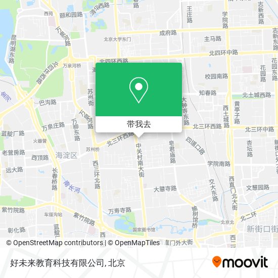 好未来教育科技有限公司地图
