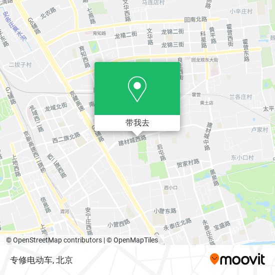 专修电动车地图
