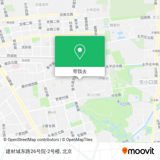 建材城东路26号院-2号楼地图