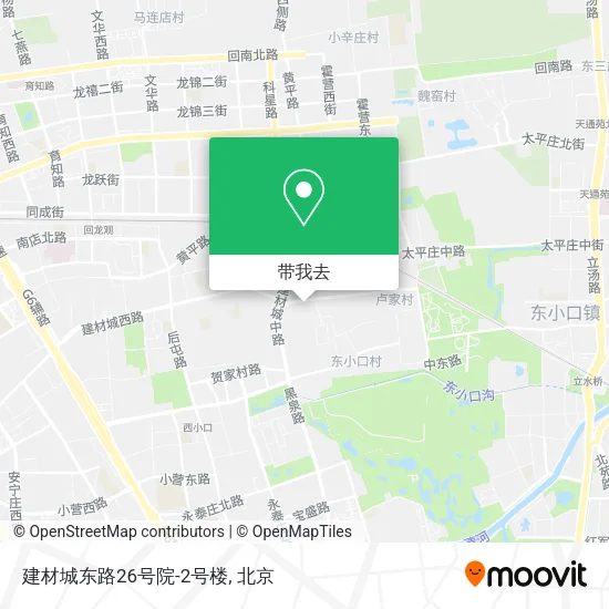 建材城东路26号院-2号楼地图