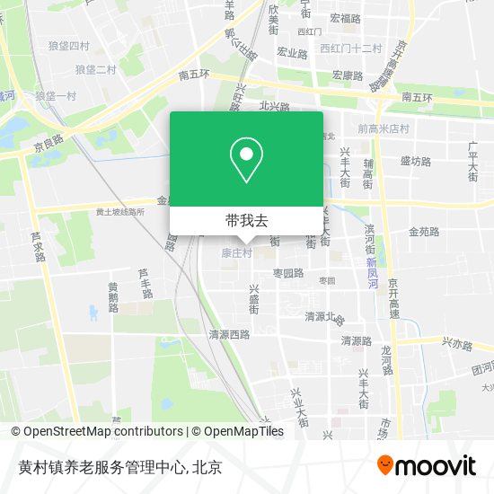 黄村镇养老服务管理中心地图