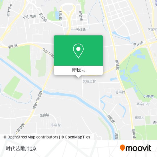 时代艺雕地图