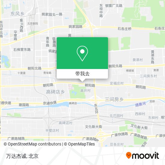 万达杰诚地图