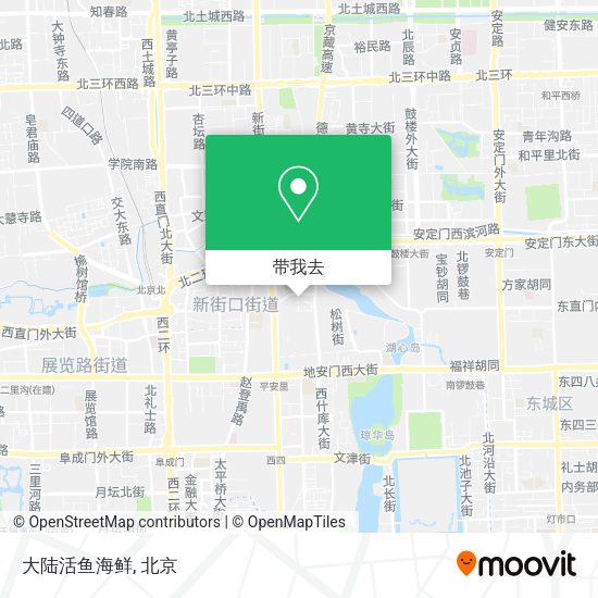 大陆活鱼海鲜地图