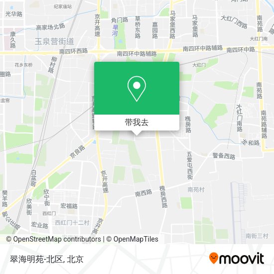 翠海明苑-北区地图