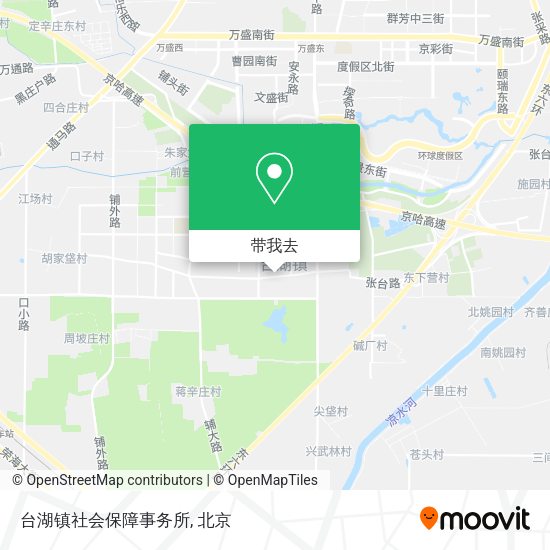 台湖镇社会保障事务所地图