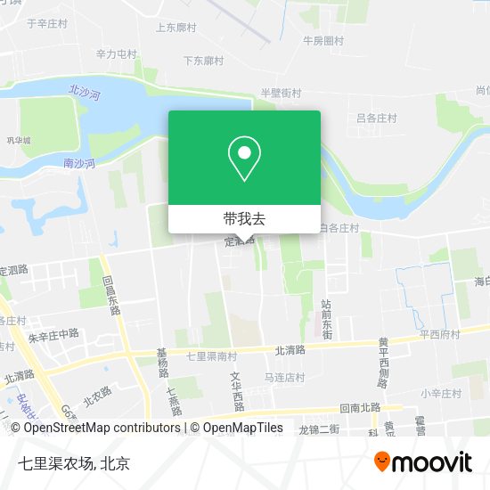 七里渠农场地图
