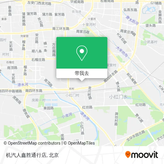 机汽人鑫胜通行店地图