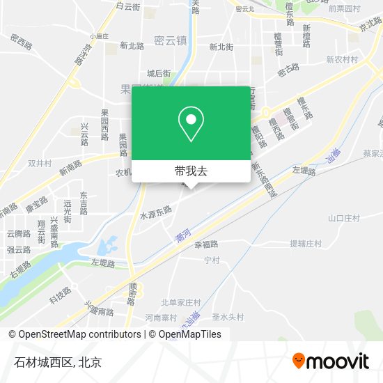 石材城西区地图