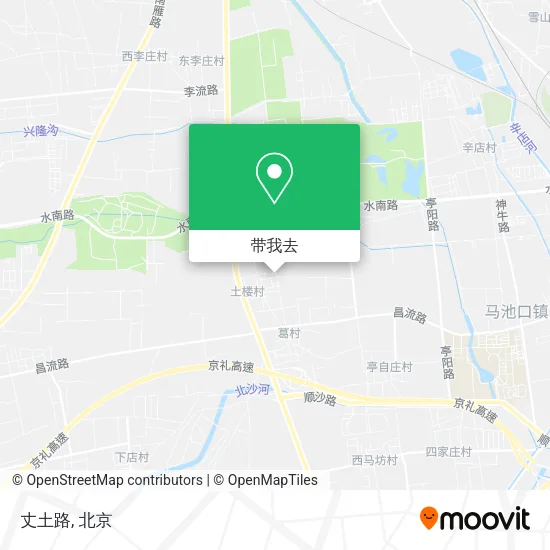 丈土路地图