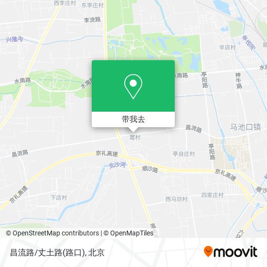 昌流路/丈土路(路口)地图