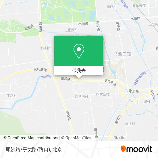 顺沙路/亭丈路(路口)地图
