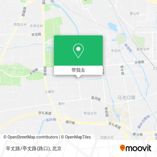 辛丈路/亭丈路(路口)地图