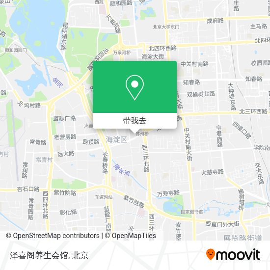 泽喜阁养生会馆地图