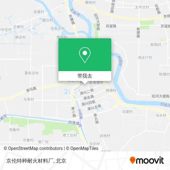 京伦特种耐火材料厂地图