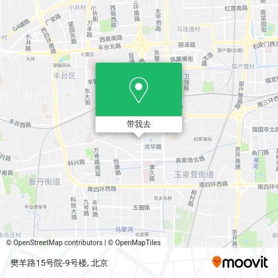 樊羊路15号院-9号楼地图