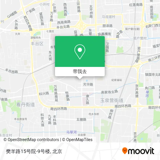 樊羊路15号院-9号楼地图