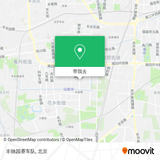 丰驰园赛车队地图