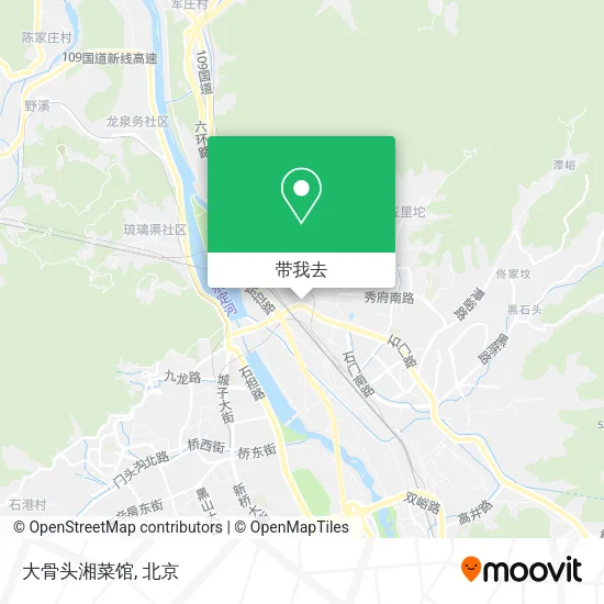 大骨头湘菜馆地图