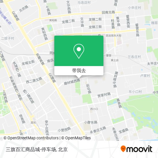三旗百汇商品城-停车场地图