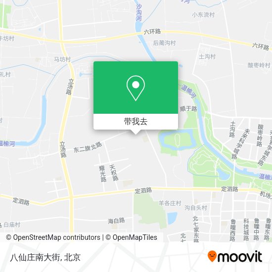 八仙庄南大街地图