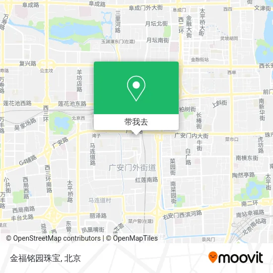 金福铭园珠宝地图