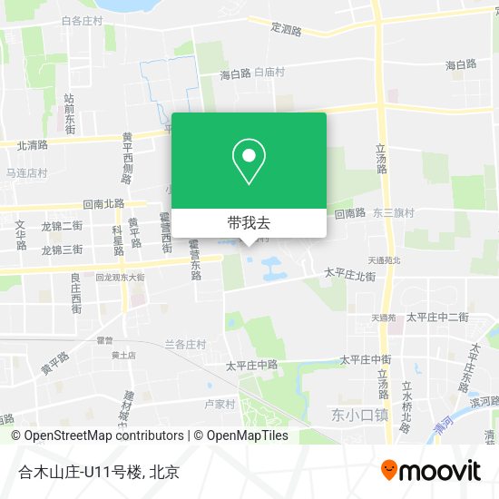 合木山庄-U11号楼地图